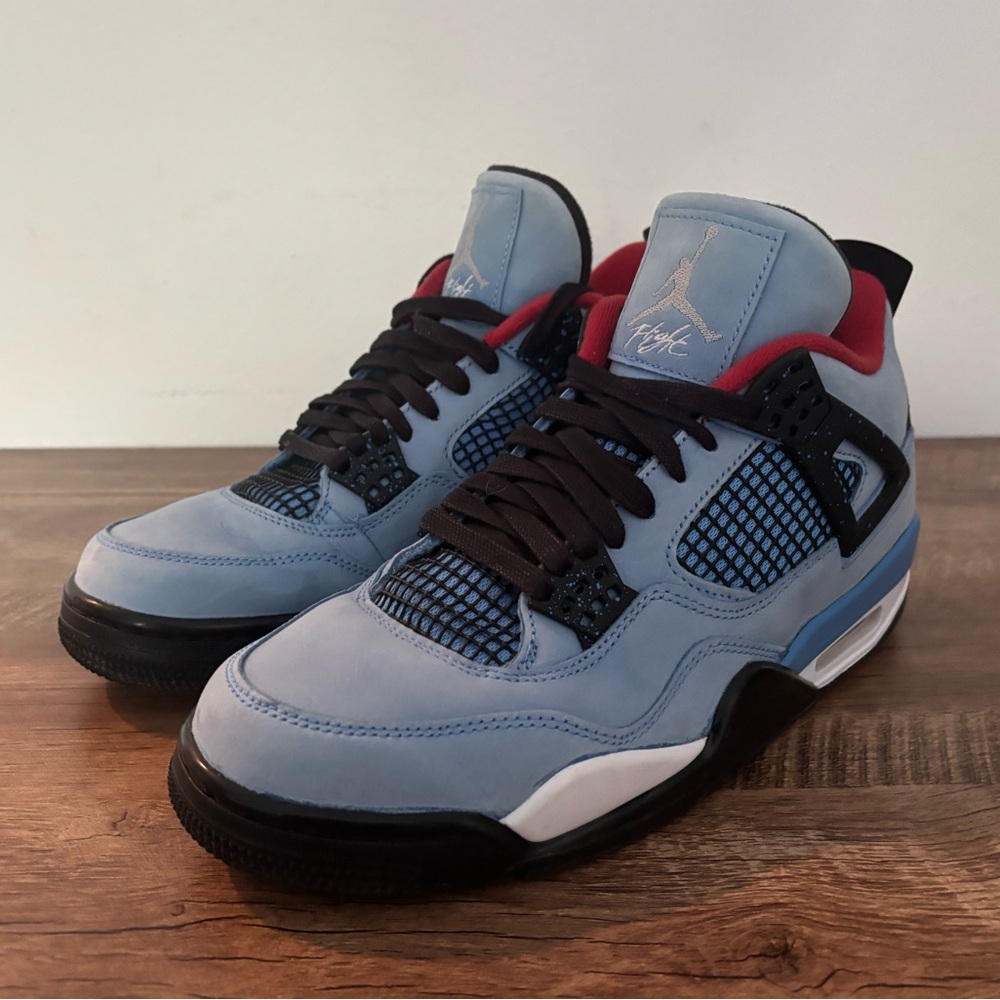 Travis Scott x Air Jordan 4 Retro 'Cactus Jack' size 9.5